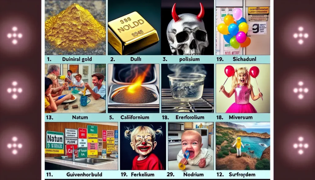 Morsomme og Uventede Fakta om Periodesystemet: Kjemien Bak Tallene og Bokstavene