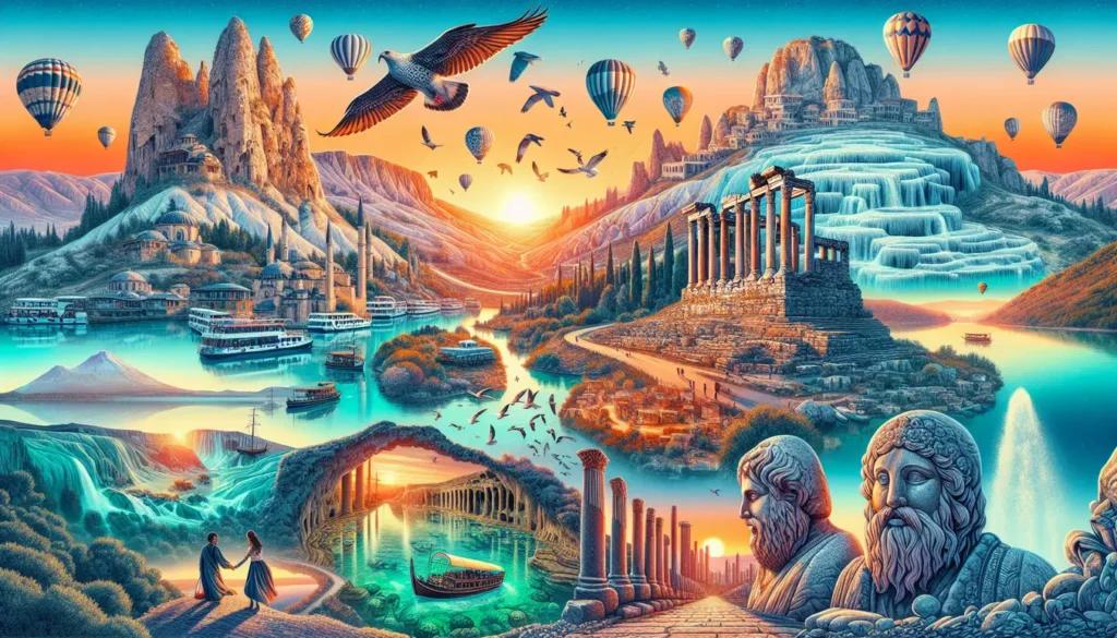 Utforsk 10 Magiske Tyrkiske Skatter – Fra Kappadokias Eventyrlige Landskap til Mardins Steinglitter